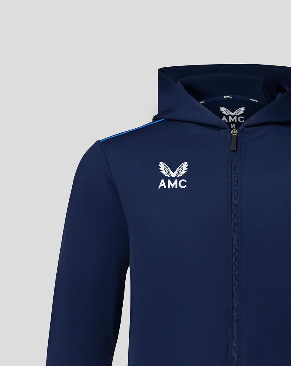 Navy/Blue AMC Zip Through Hoody