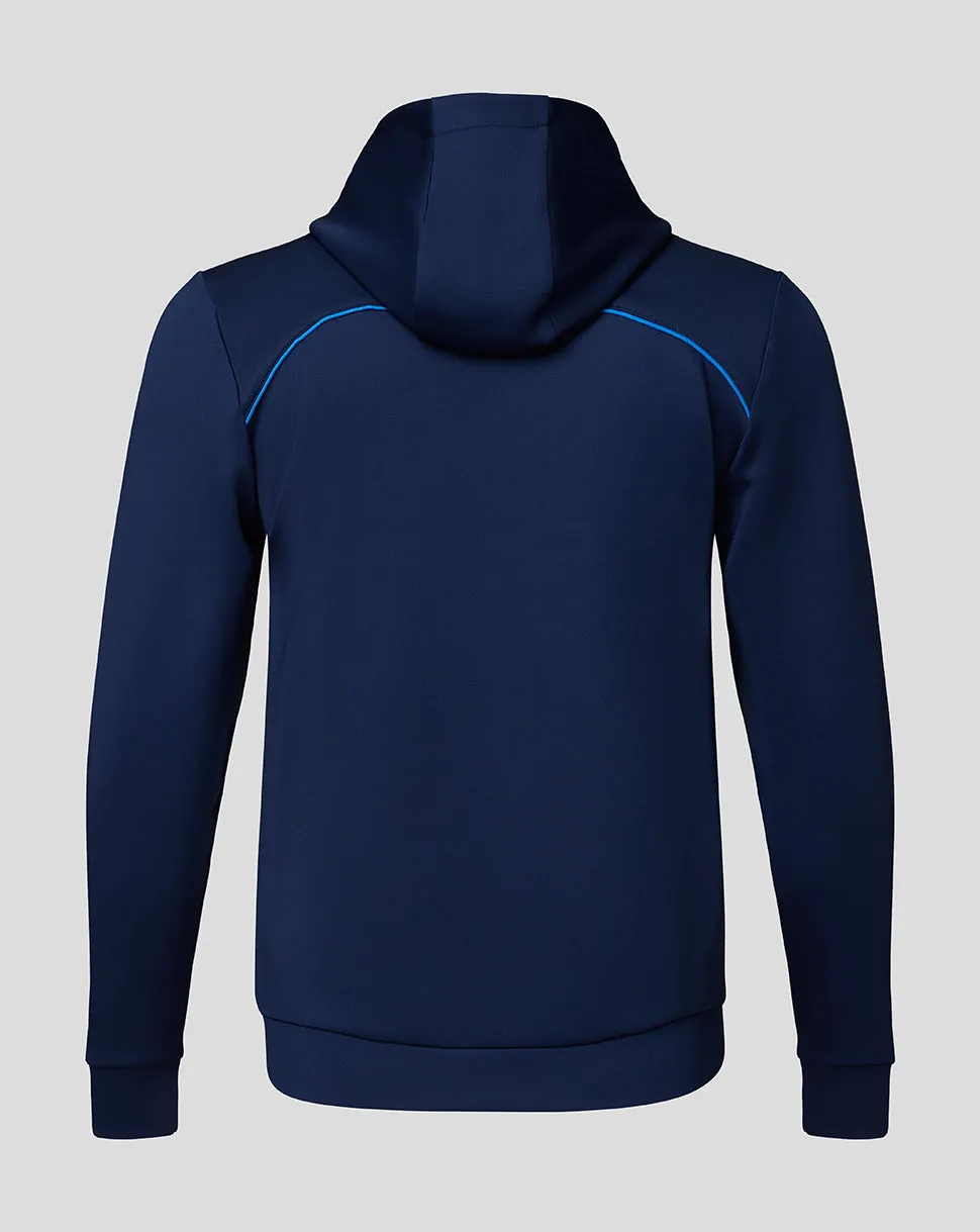 Navy/Blue AMC Zip Through Hoody