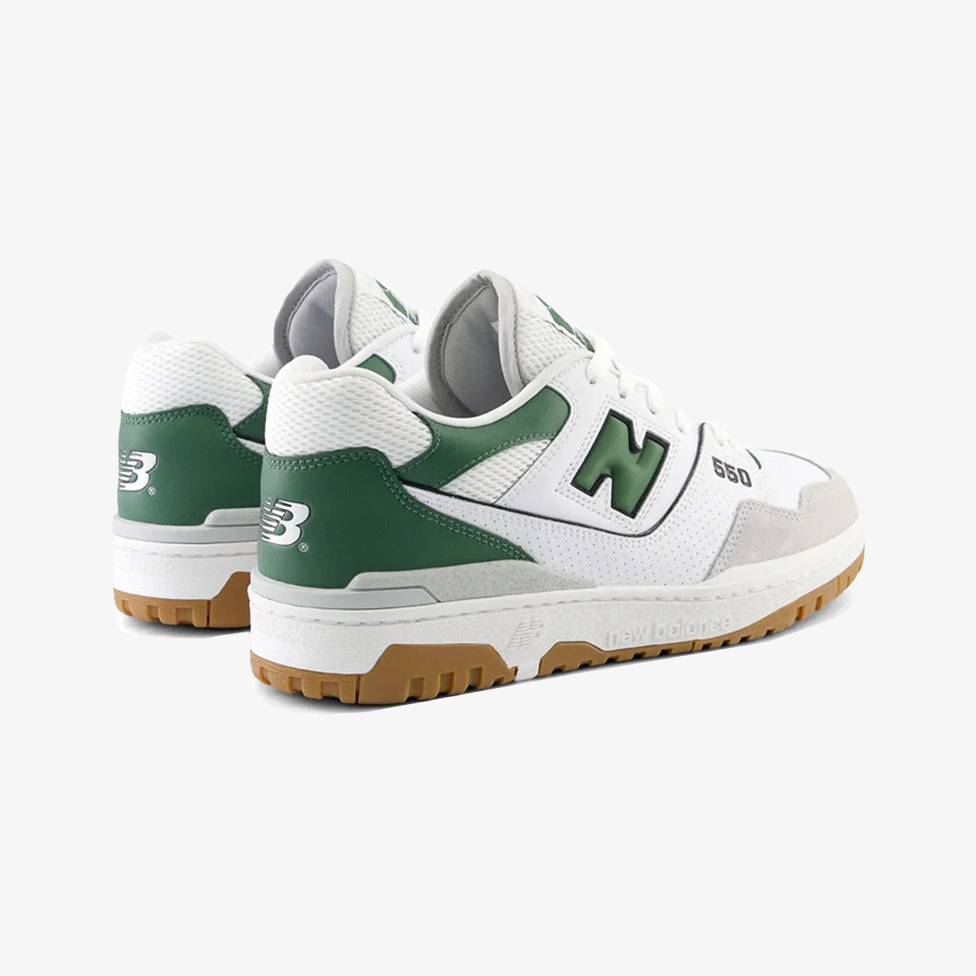 New Balance | BB550  { WHITE/GREEN