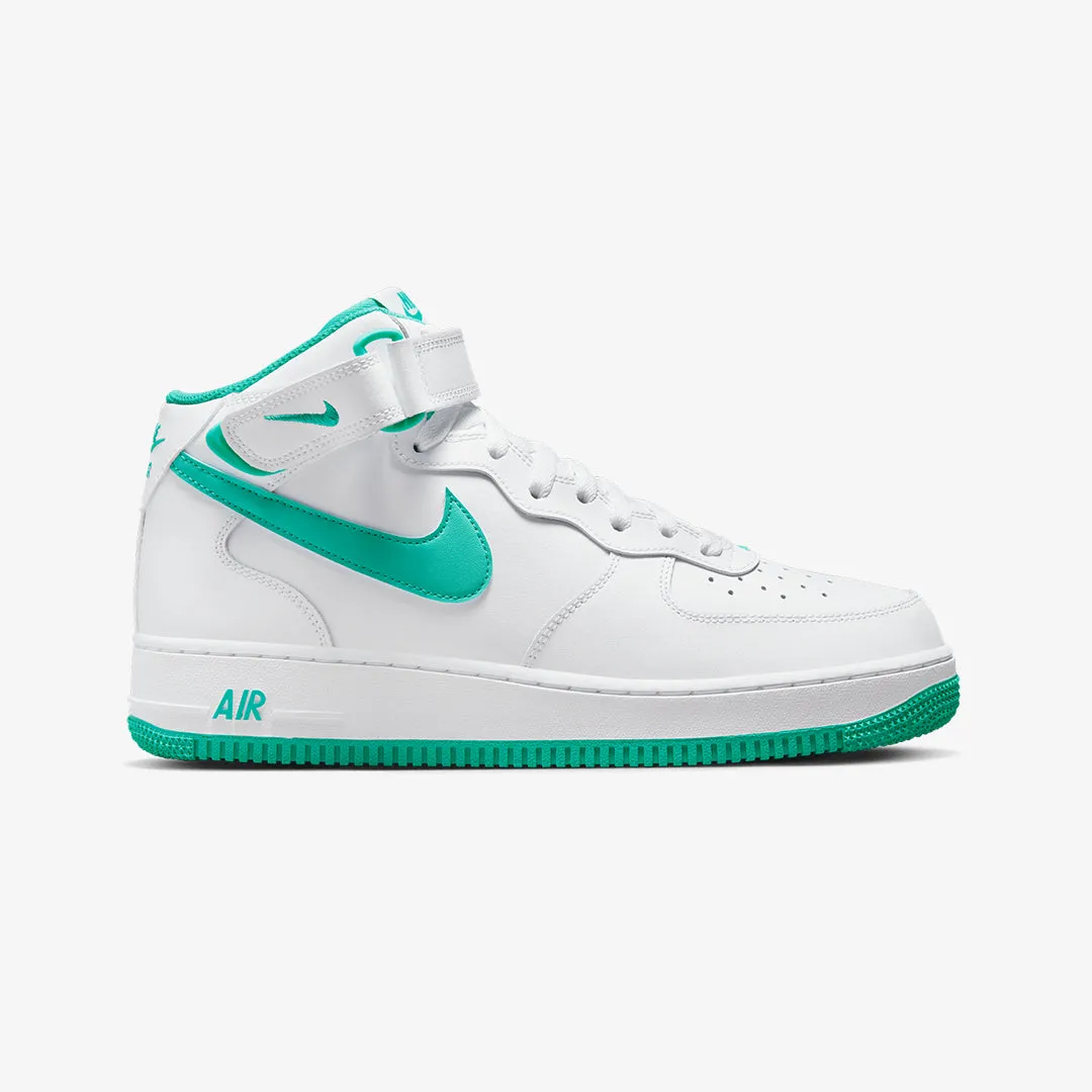 Nike | AIR FORCE 1 MID '07 { WHITE/CLEAR JADE