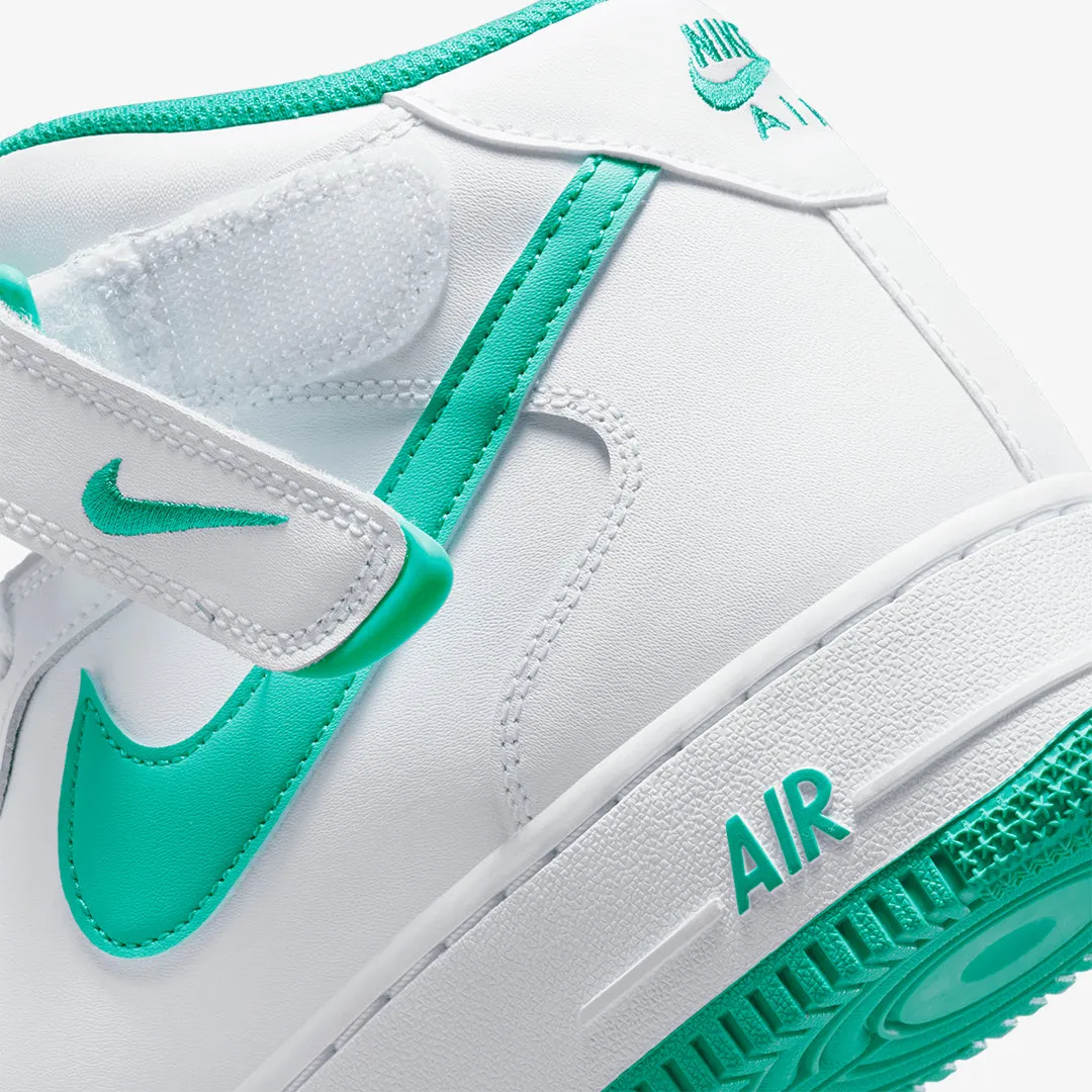 Nike | AIR FORCE 1 MID '07 { WHITE/CLEAR JADE