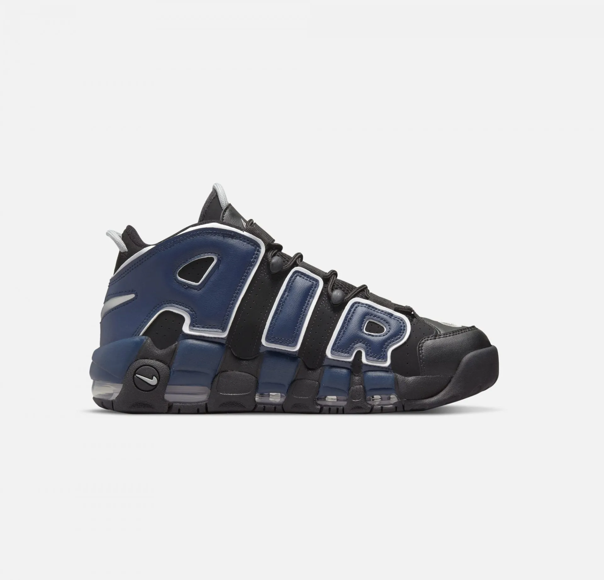 Nike | AIR MORE UPTEMPO '96 { BLACK / UNIVERSITY RED