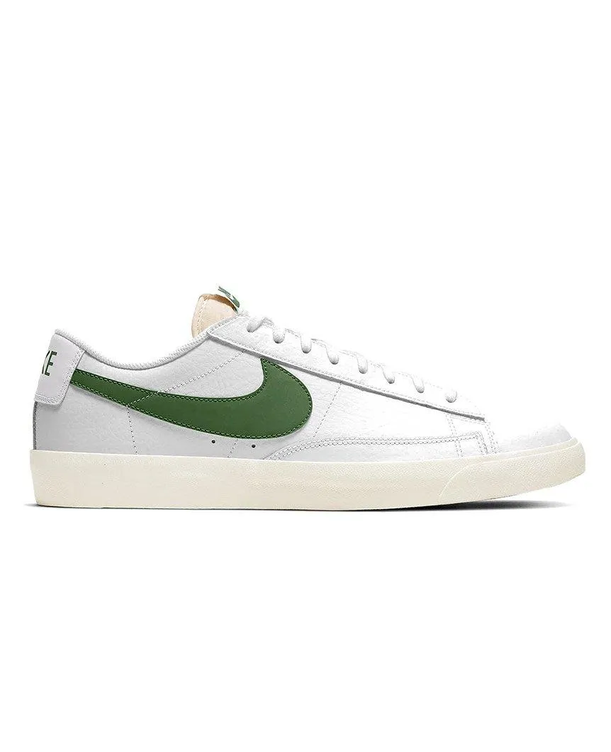 Nike Blazer Low Leather White/Forest Green-Sail