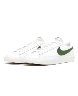 Nike Blazer Low Leather White/Forest Green-Sail