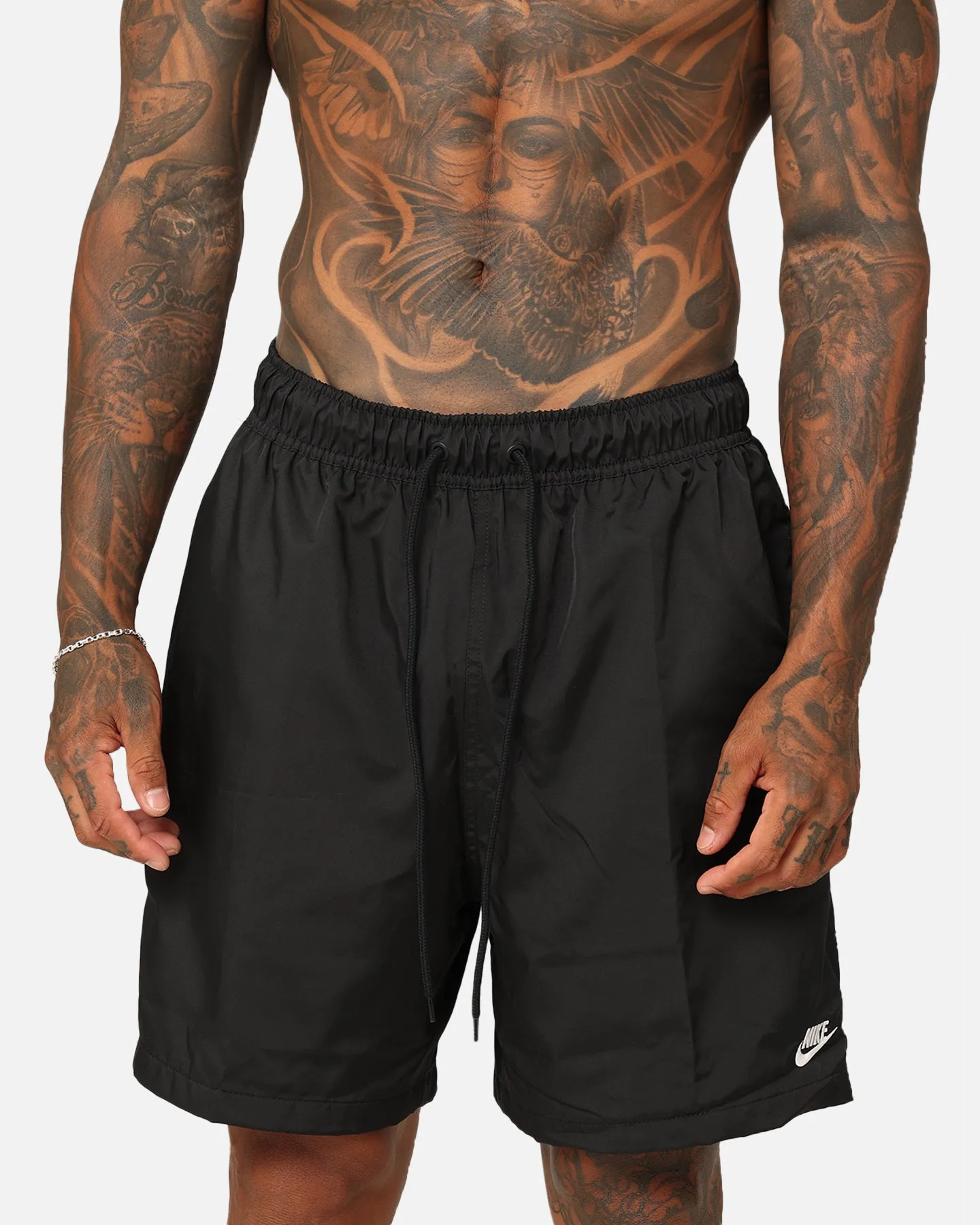 Nike Club Flow Shorts Black/White