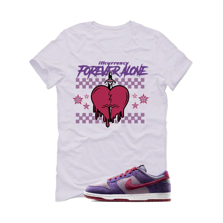 Nike Dunk Low “Plum” | illcurrency White T-Shirt (Forever Alone)