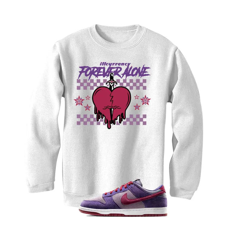 Nike Dunk Low “Plum” | illcurrency White T-Shirt (Forever Alone)