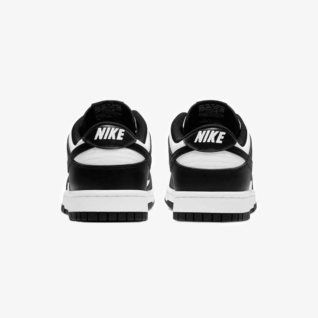 Nike | DUNK LOW RETRO  { WHITE/BLACK-WHITE