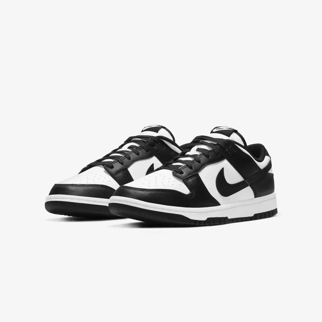 Nike | DUNK LOW RETRO  { WHITE/BLACK-WHITE