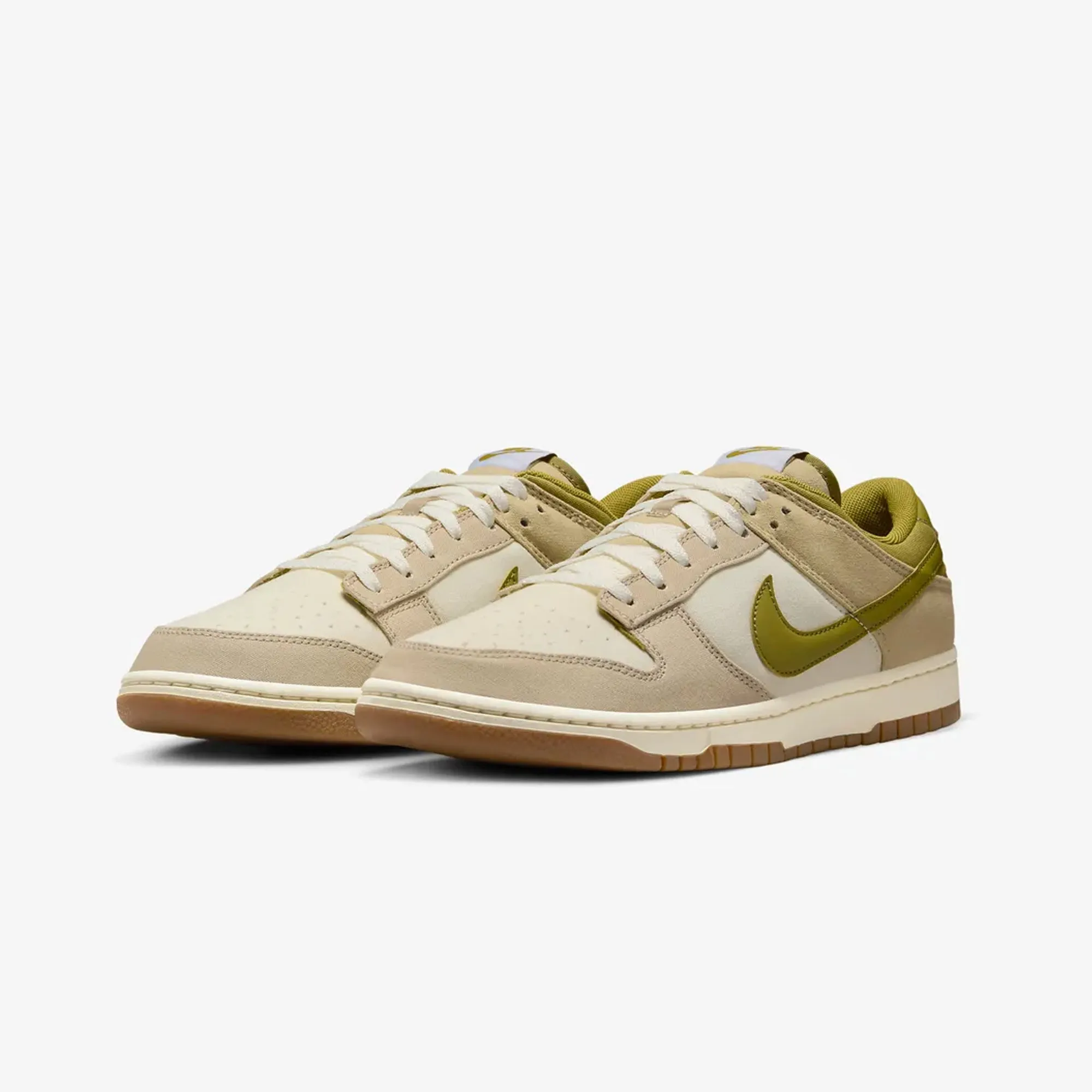 Nike | DUNK LOW  { SAIL/PACIFIC MOSS-CREAM II-LIMESTONE