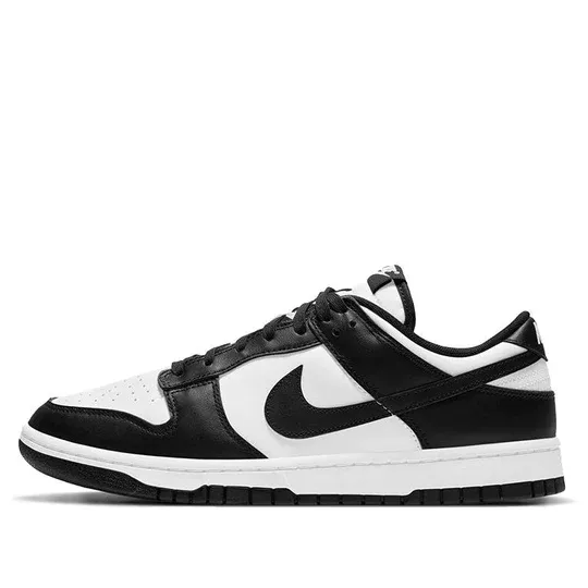 Nike Men's Dunk Low Shoes - Black / White