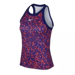 Nike Women's Court Tank Vest Top - Confetti Purple