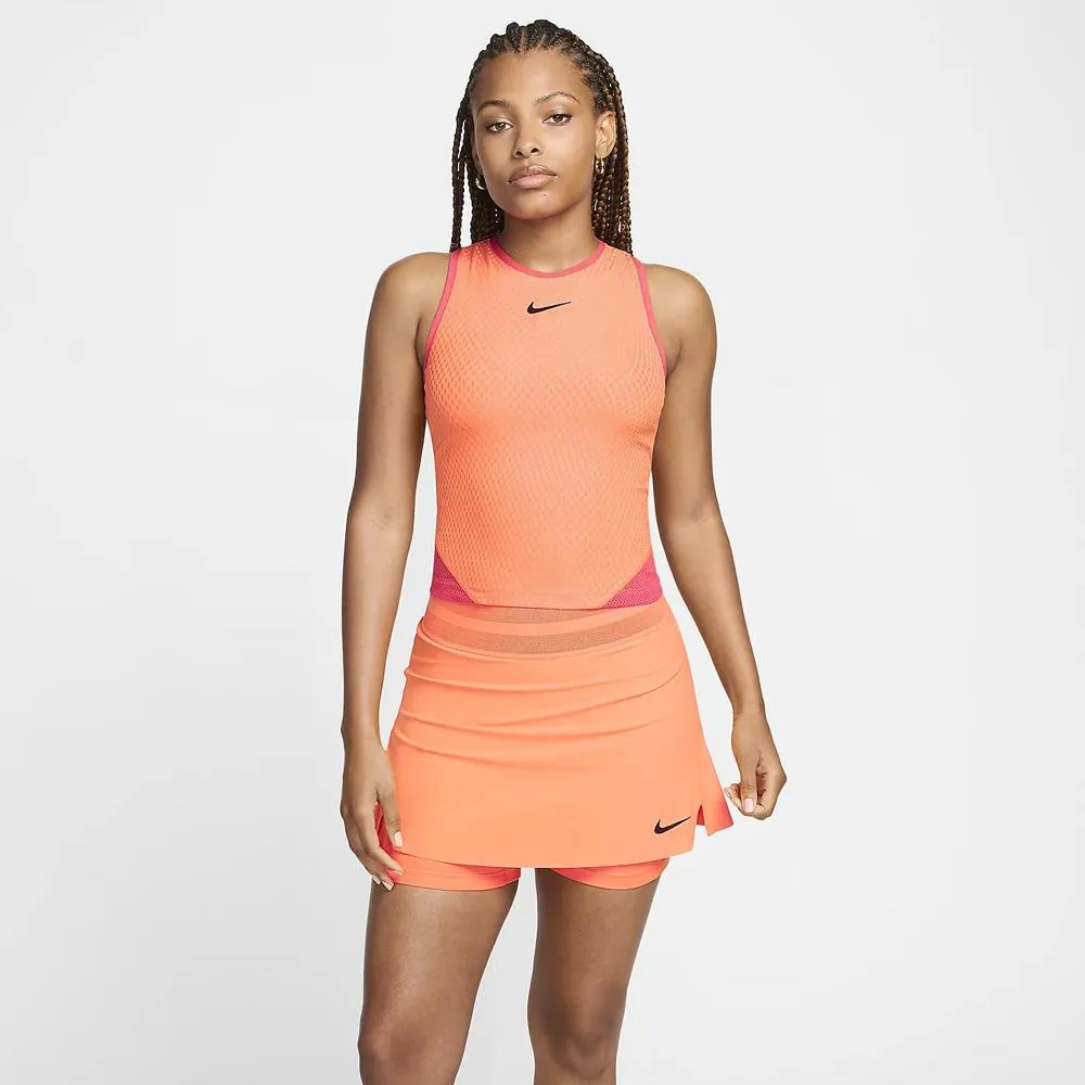 Nike Women's Slam NY Skort - Light Wild Mango