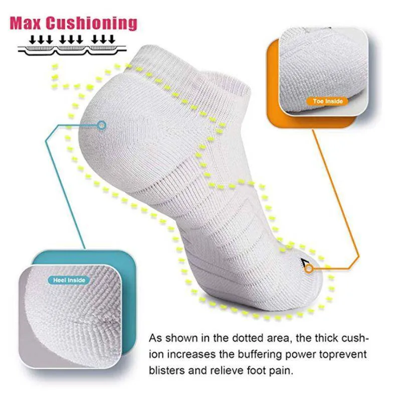 No Show Ankle-Hi Socks CoolMax Performance Socks for Women & Men