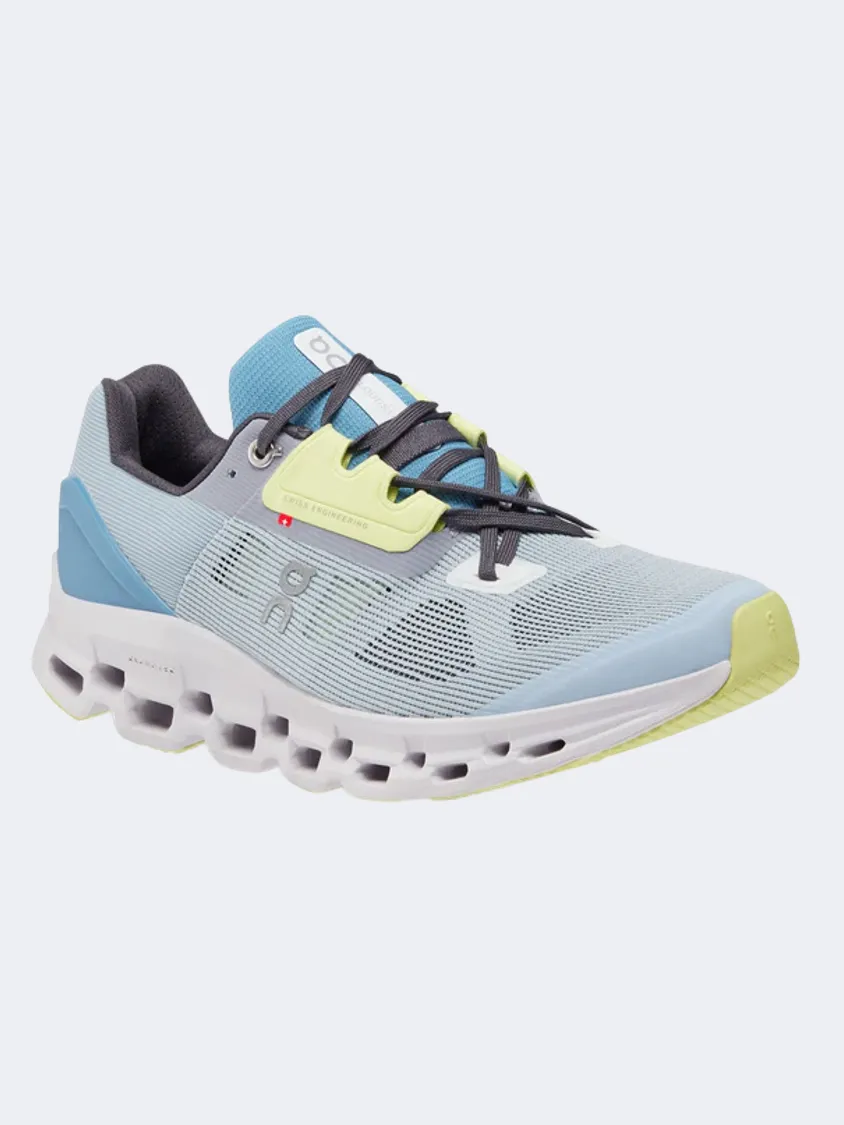 On Cloudstratus Women Running Shoes  Chambray/Lavender