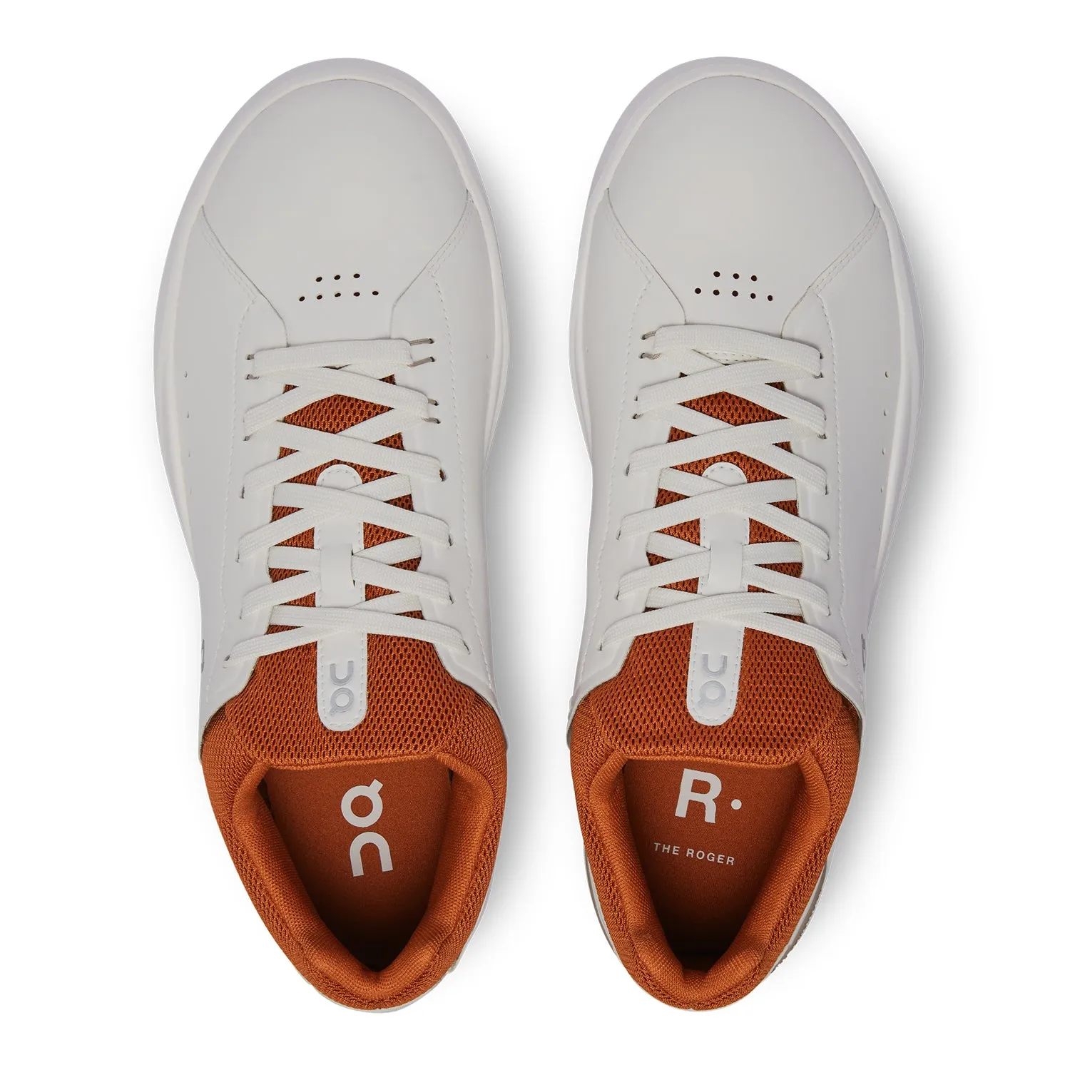 On Roger Advantage White/Rust