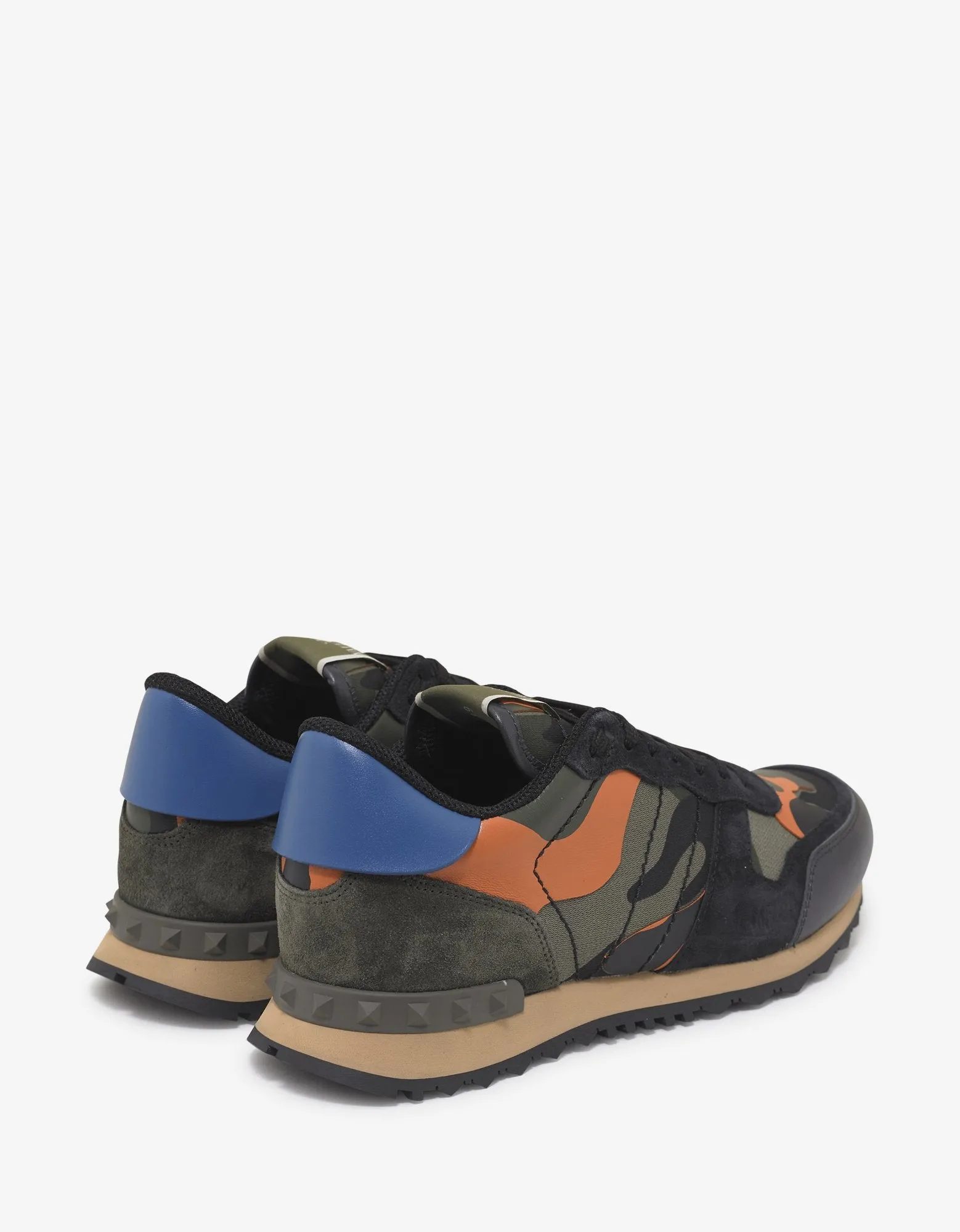 Orange & Green Camo Rockrunner Trainers -