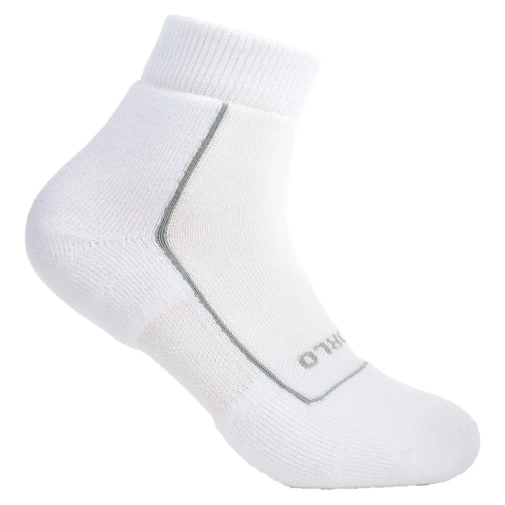 Pickleball Ankle Socks White