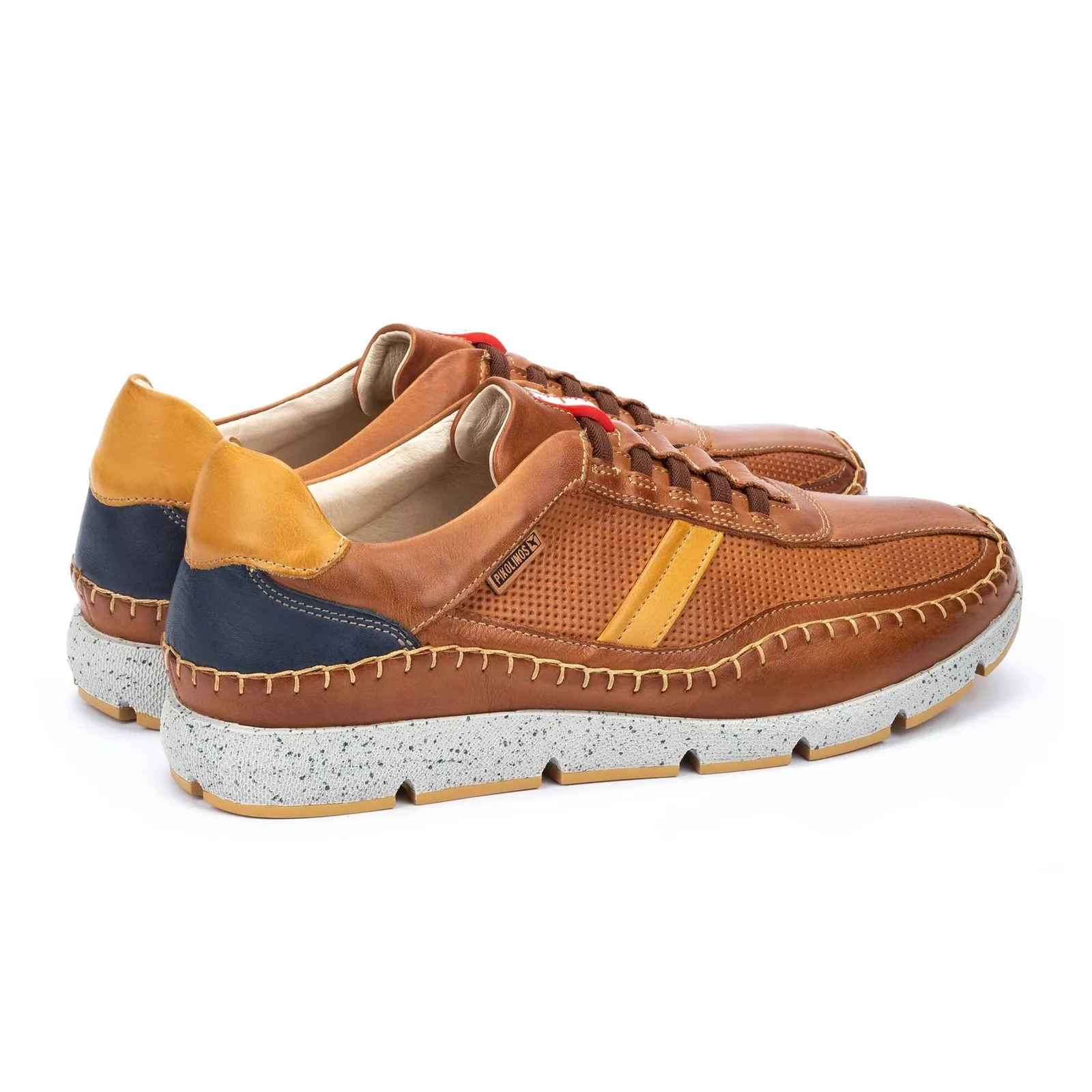 Pikolinos Fuencarral M4U-6046C1 Sneaker (Men) - Brandy Leather