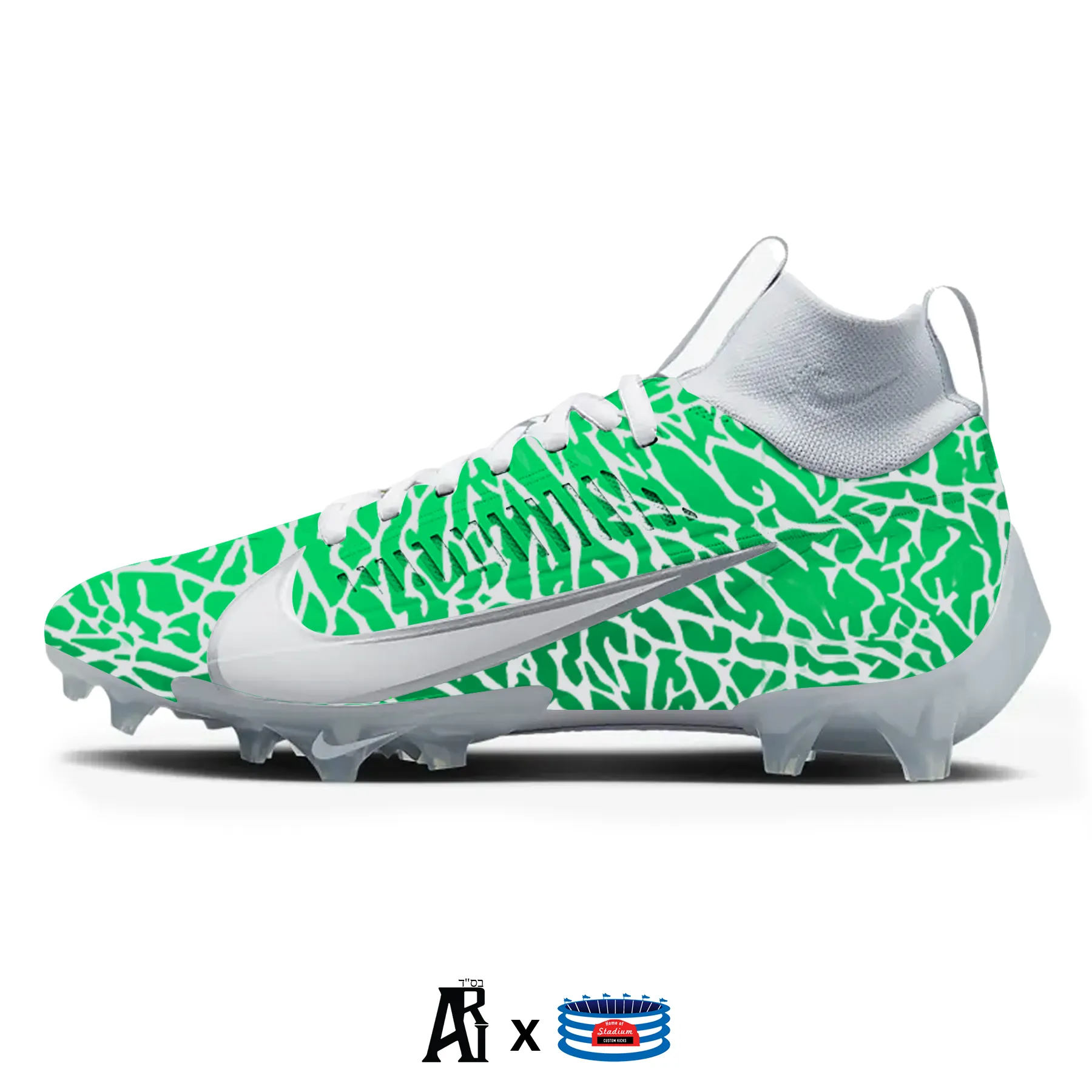 "Green Elephant" Nike Vapor Edge Pro 360 2 Cleats