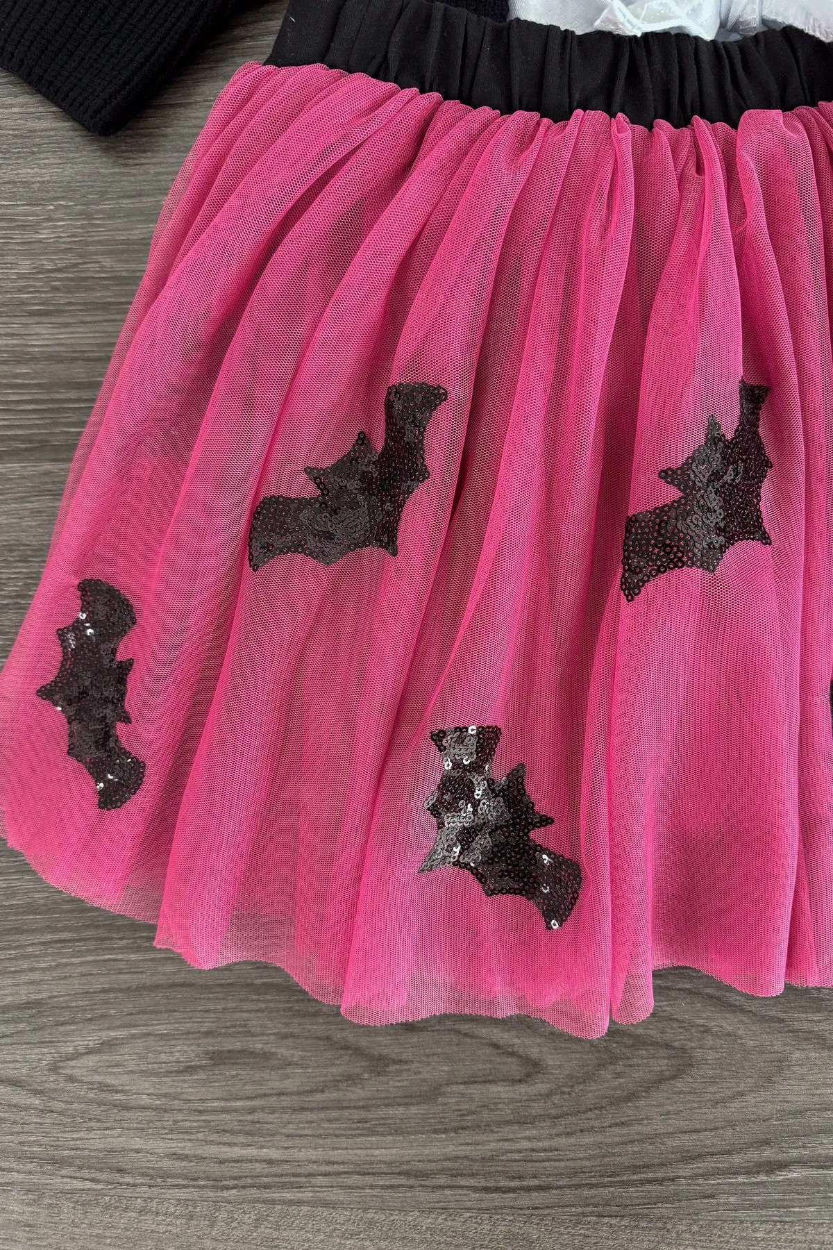 "Just A Little Batty" Sequin Tutu Skirt Set