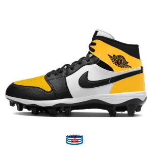 "Yellow Toe” Jordan 1 TD Cleats