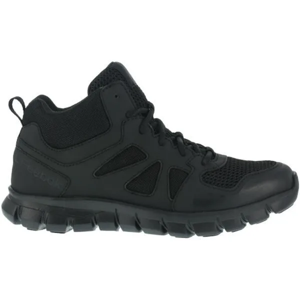 Reebok RB805 Women's Sublite Cushion Soft Toe Tactical Mid - Black