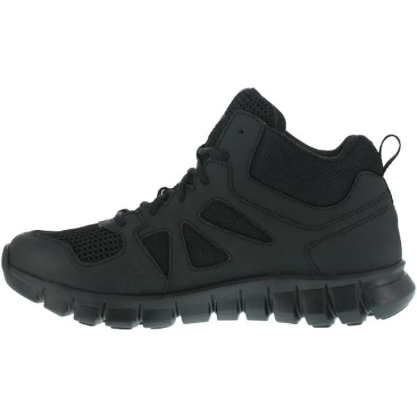 Reebok RB805 Women's Sublite Cushion Soft Toe Tactical Mid - Black