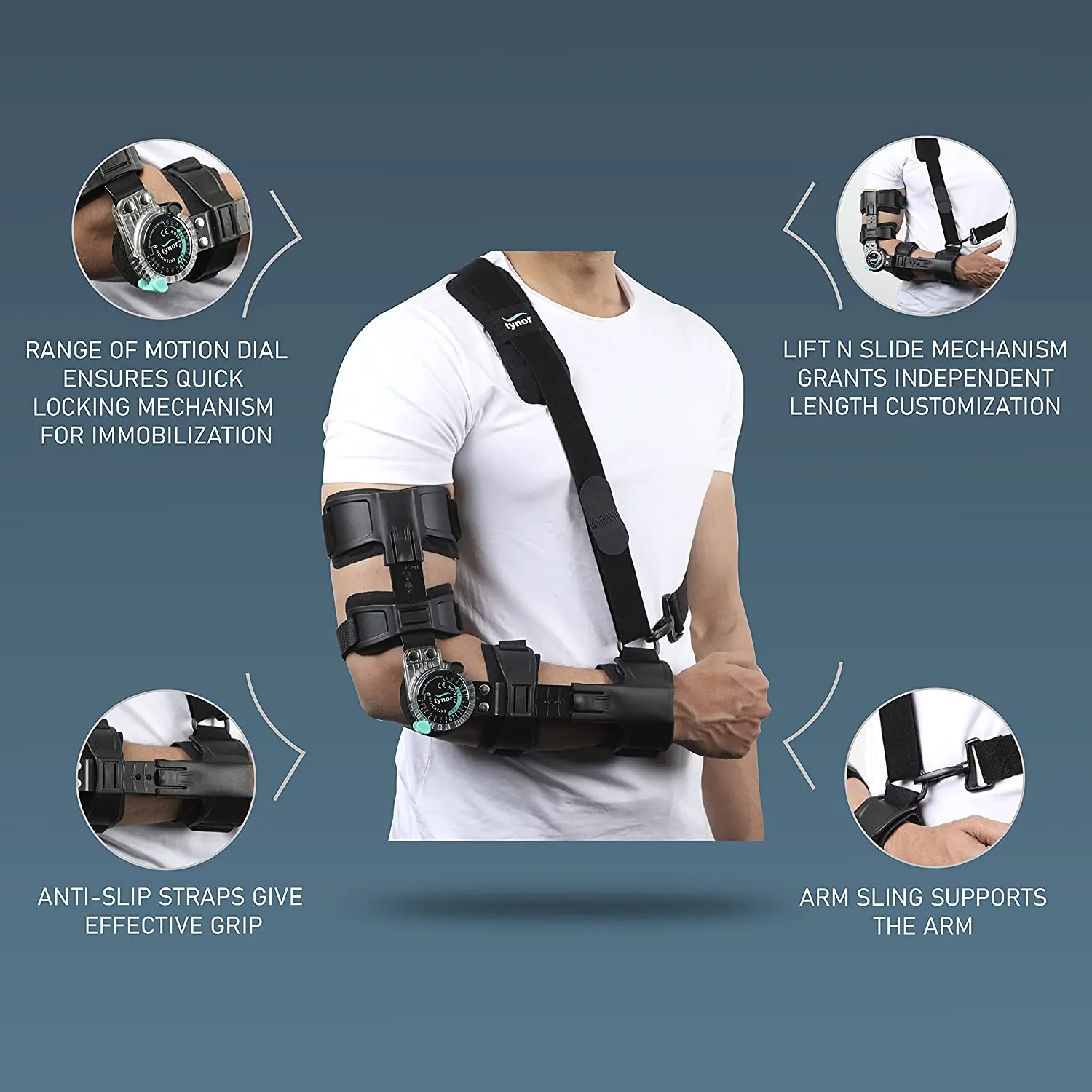 ROM (Range of Motion) Elbow Brace