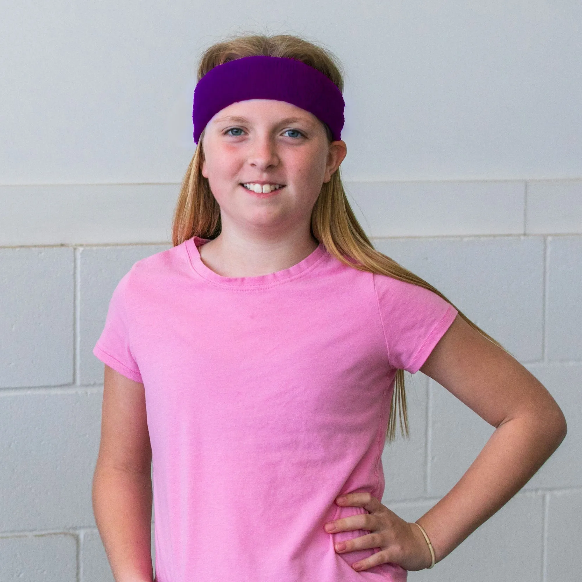 Royal Purple Head Sweatband