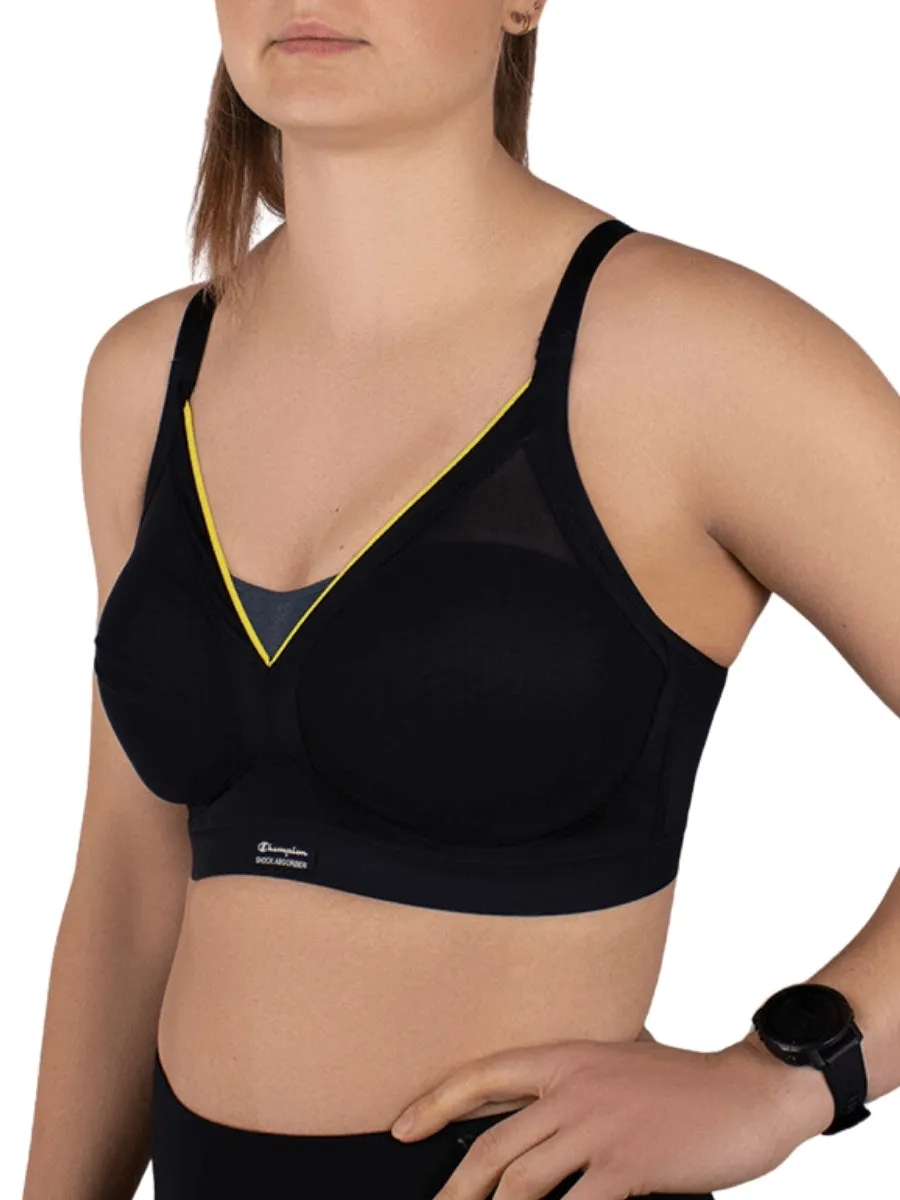 Shaped Support Sports Bra - Slate Grey