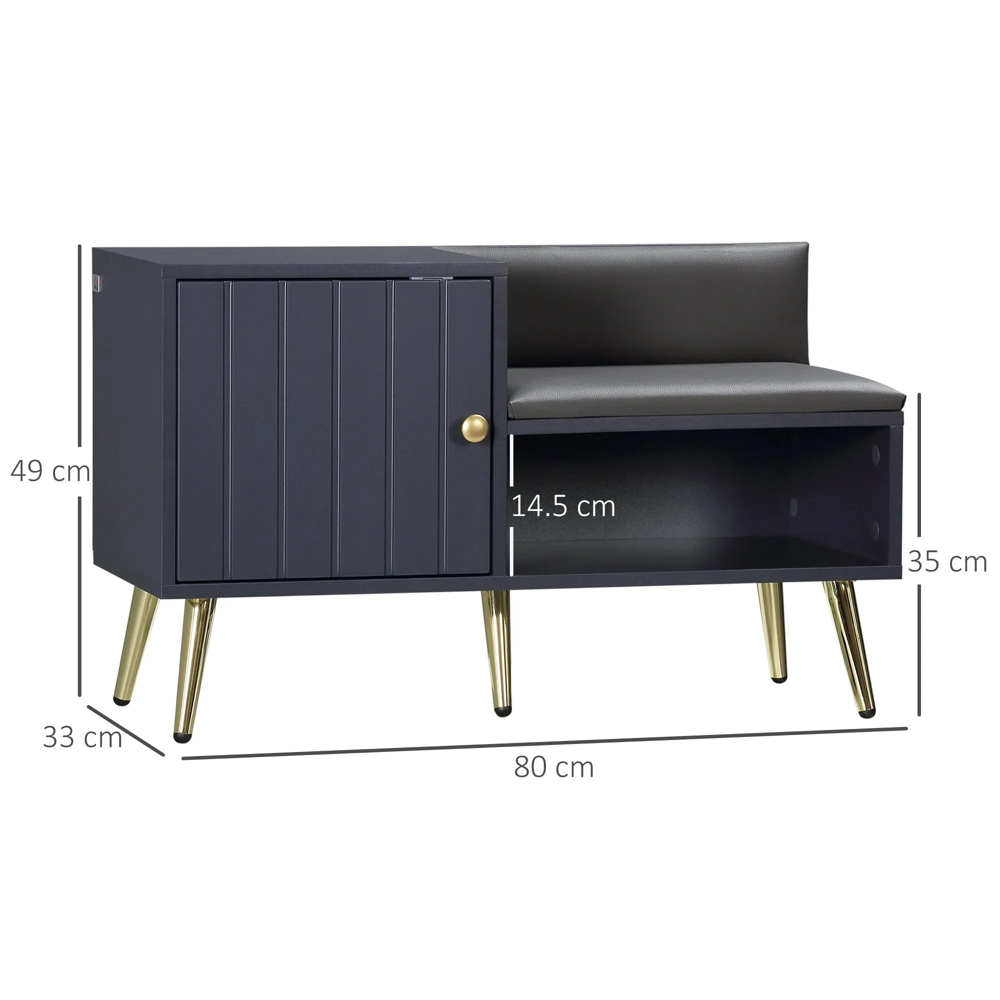 Shoe Bench with Storage