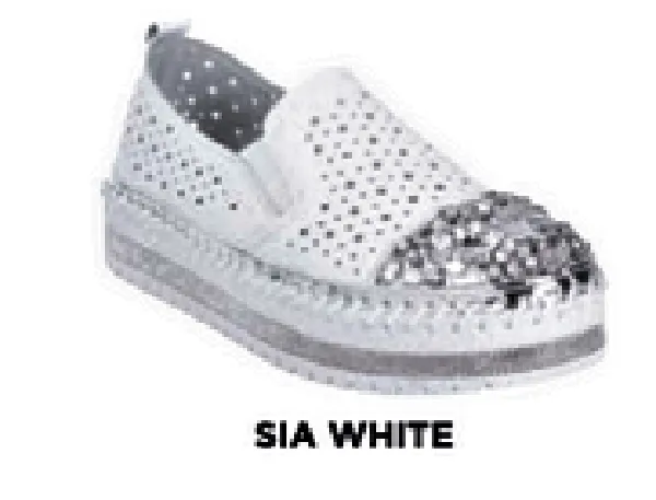 Sia glitter shoes