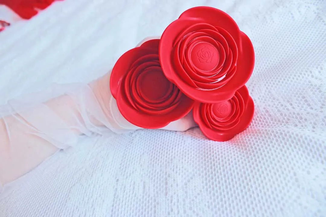 Silicone Rose Anal Trainer 3 Set