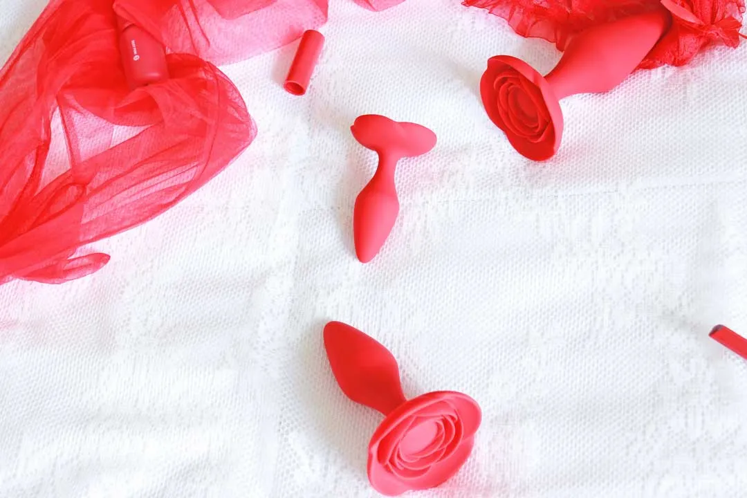 Silicone Rose Anal Trainer 3 Set