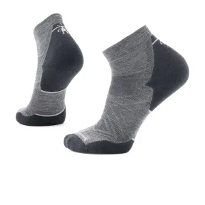 Smartwool Run Targeted Cushion Ankle Sock (Men) - Medium Gray