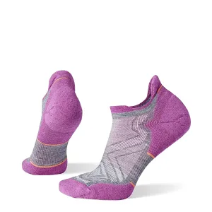 Smartwool Women's Run Targeted Cushion Low Ankle Socks in Medium Grey