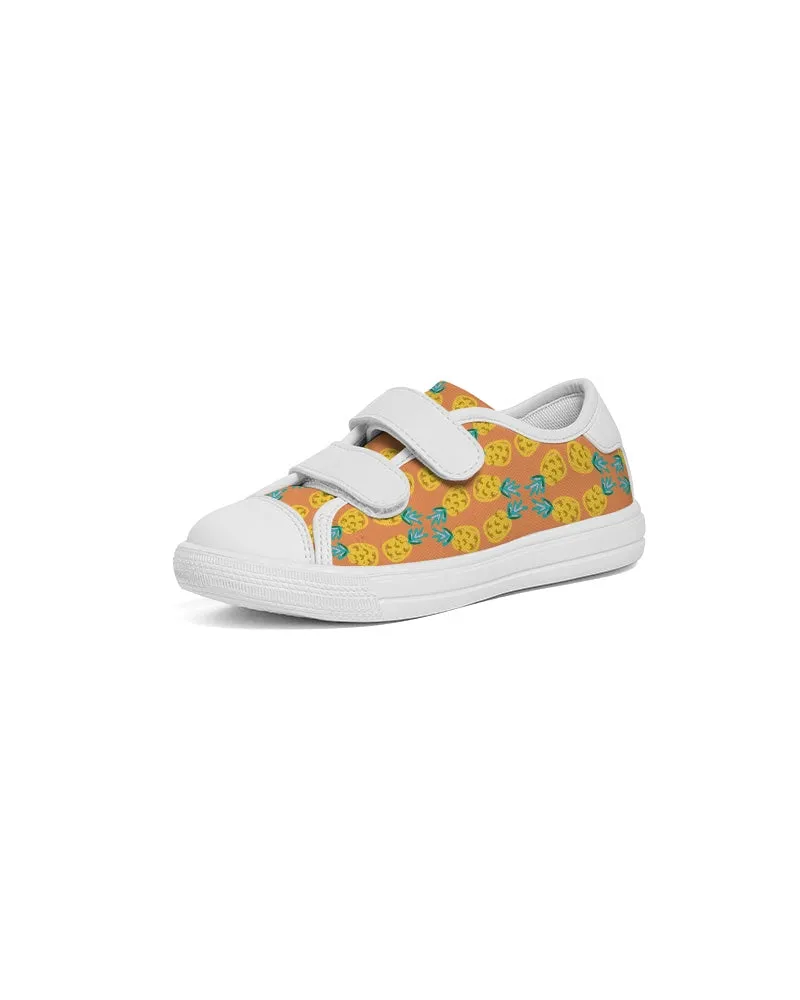 SMF Two Pineapple Kids Velcro Sneaker