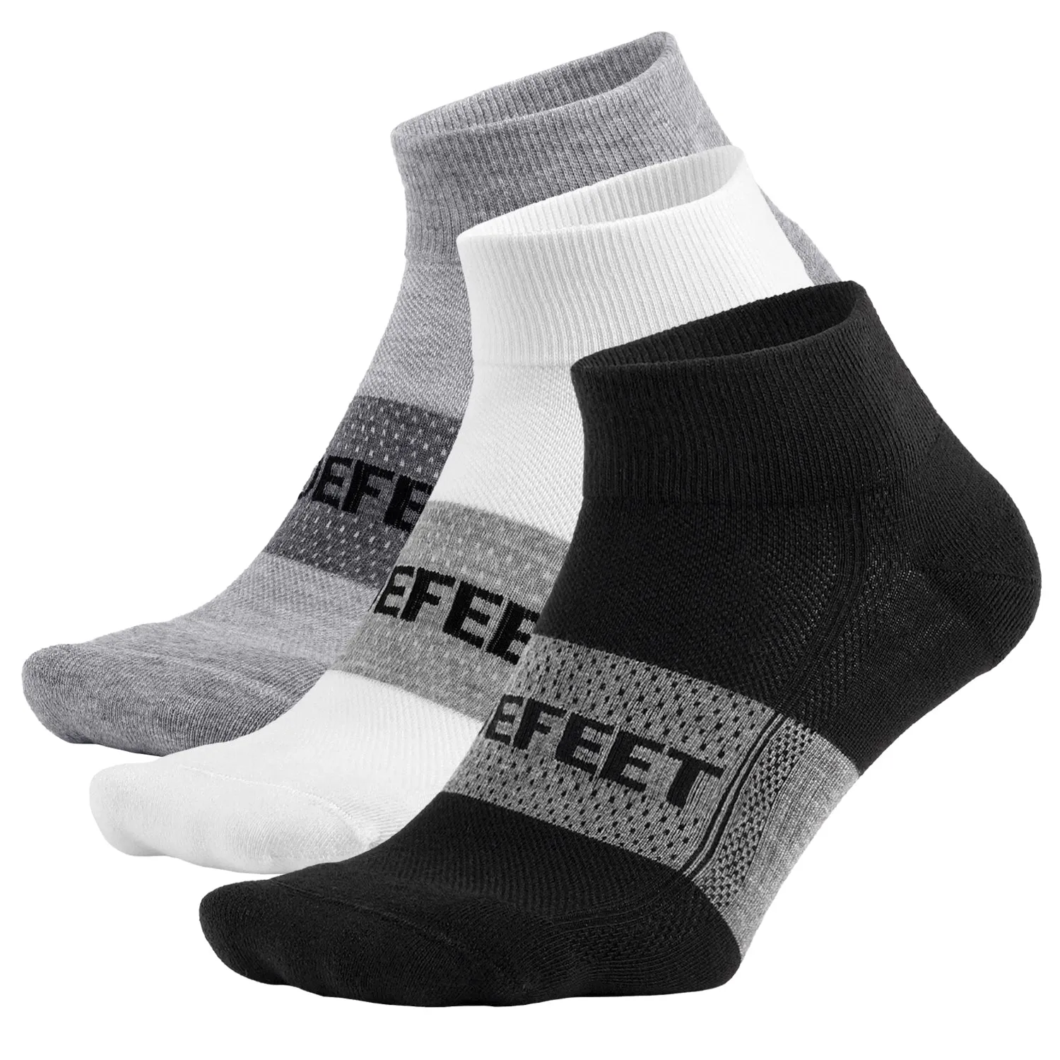 Speede Pro 1" Sport Socks Bundle: 3 Pairs