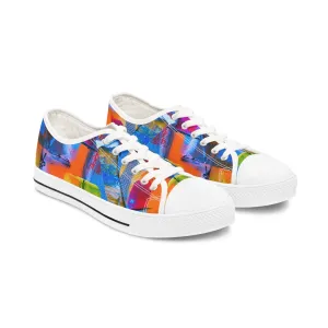 Square Colors - Inovax Woman's Low Top Sneakers