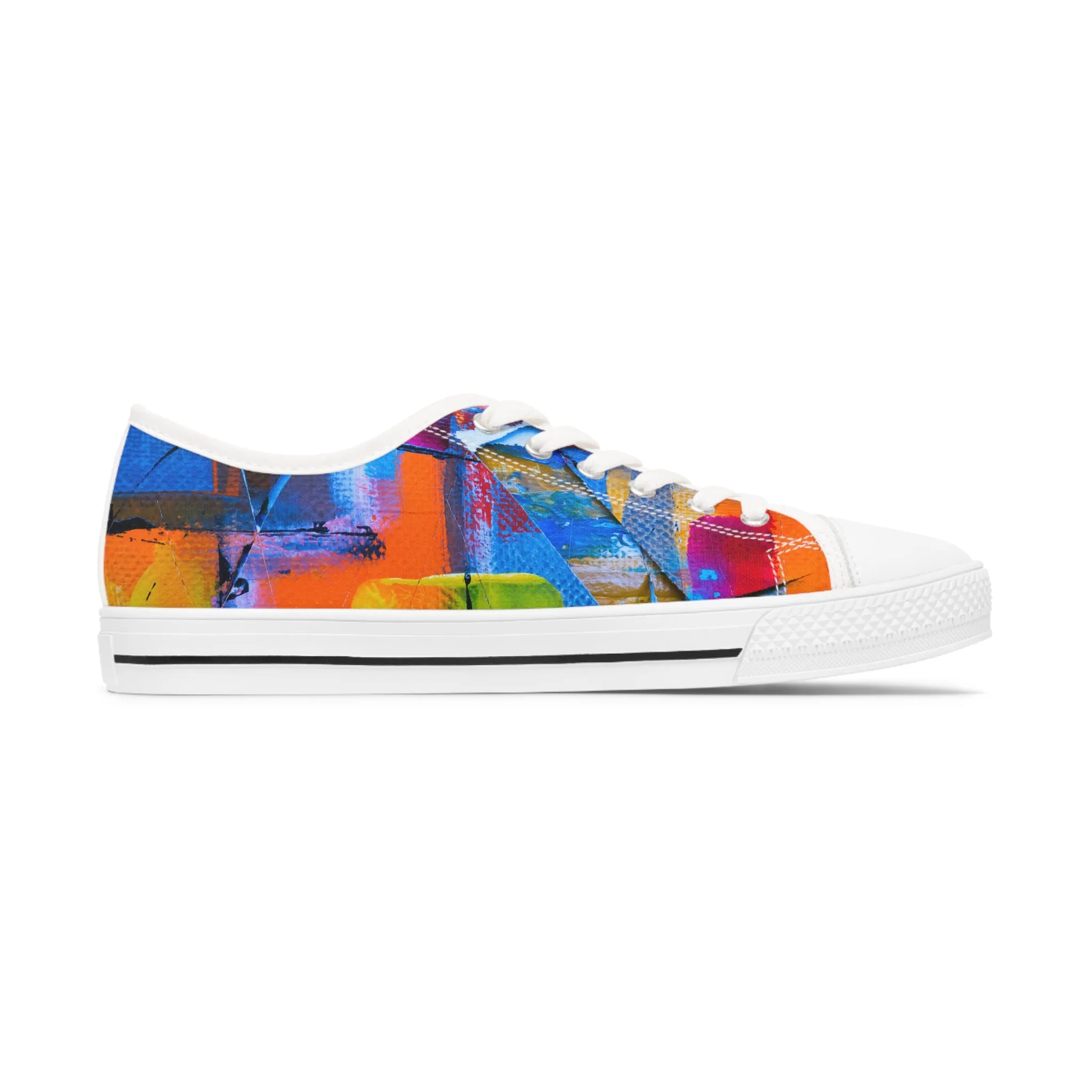 Square Colors - Inovax Woman's Low Top Sneakers