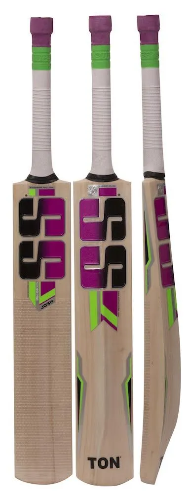 SS JOSH (Full-size) Kashmir Willow Cricket Bat (Bat Cover included)