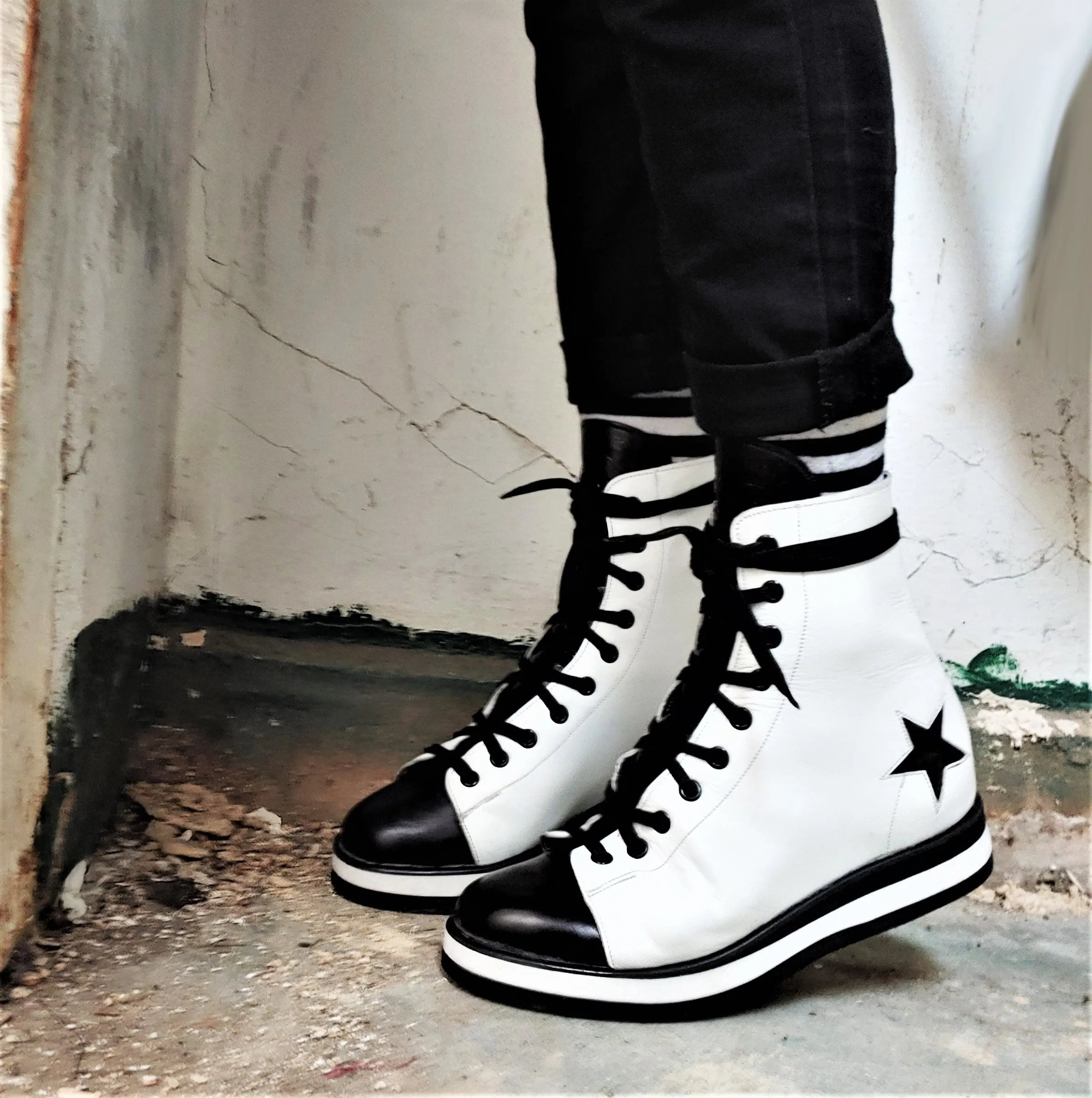 STARDUST 2-Tone Hi Tops