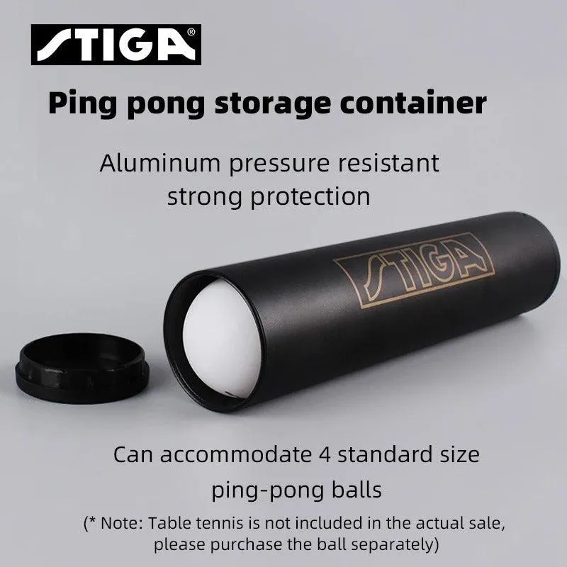 Stiga Table Tennis Rubber Roller & Ball Case