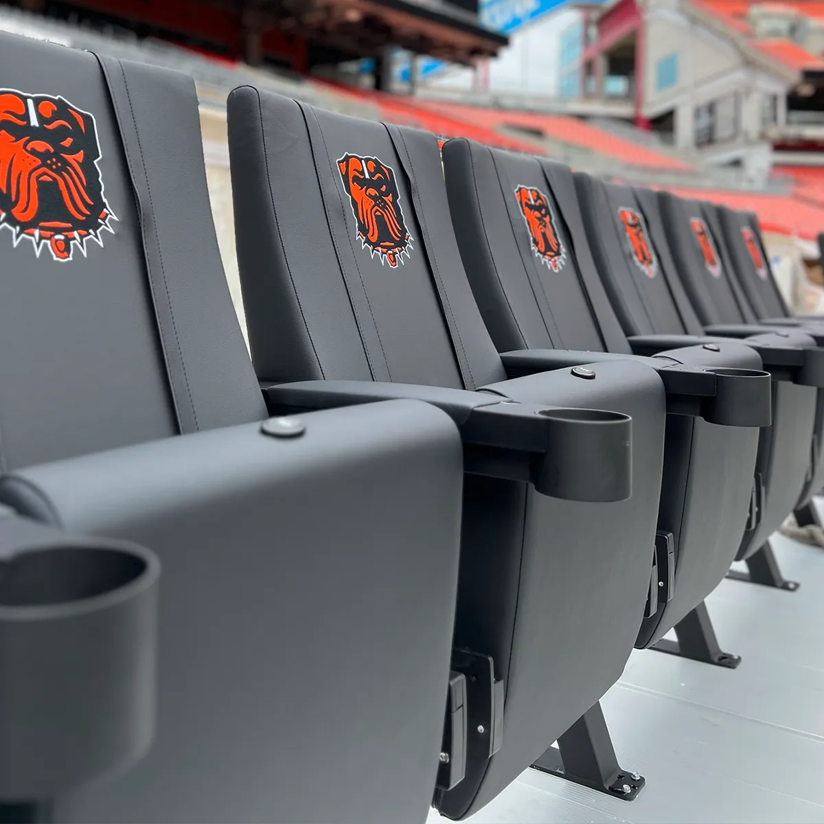 SuiteMax 3.5 VIP Seats with Air Force Falcons Logo