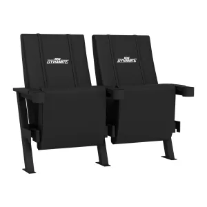 SuiteMax 3.5 VIP Seats with All Elite Wrestling Dynamite White Logo