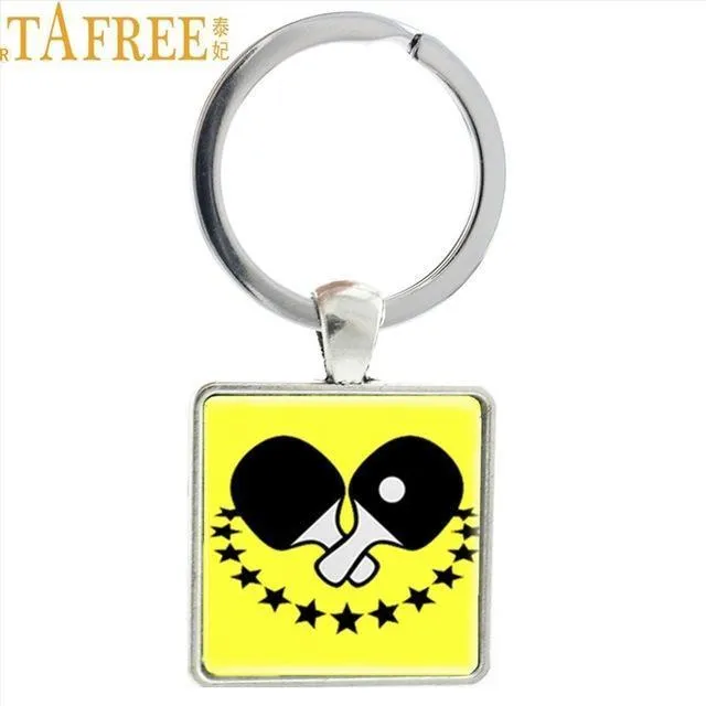 Table Tennis Key Rings 17 Designs