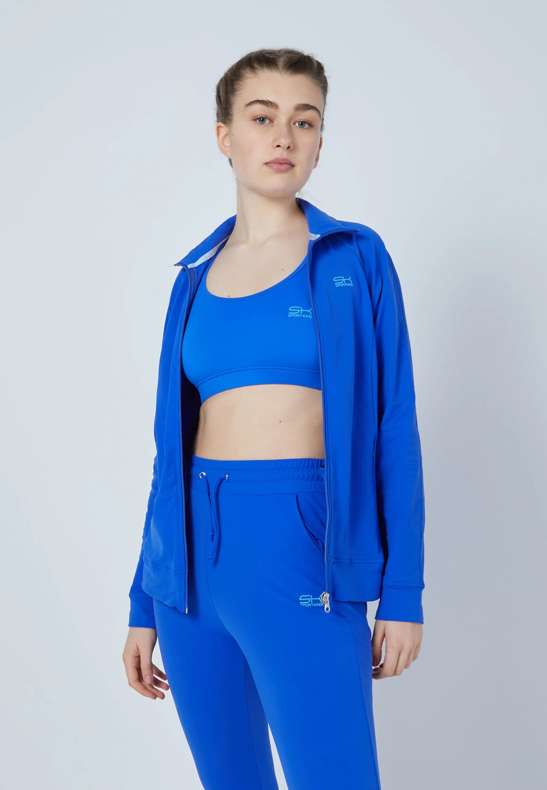 Tennis Tracksuit Top, cobalt blue