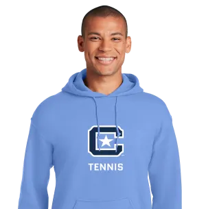 The Citadel Block C Star logo, Sports - Tennis,  Heavy Blend™ Hooded Unisex Sweatshirt