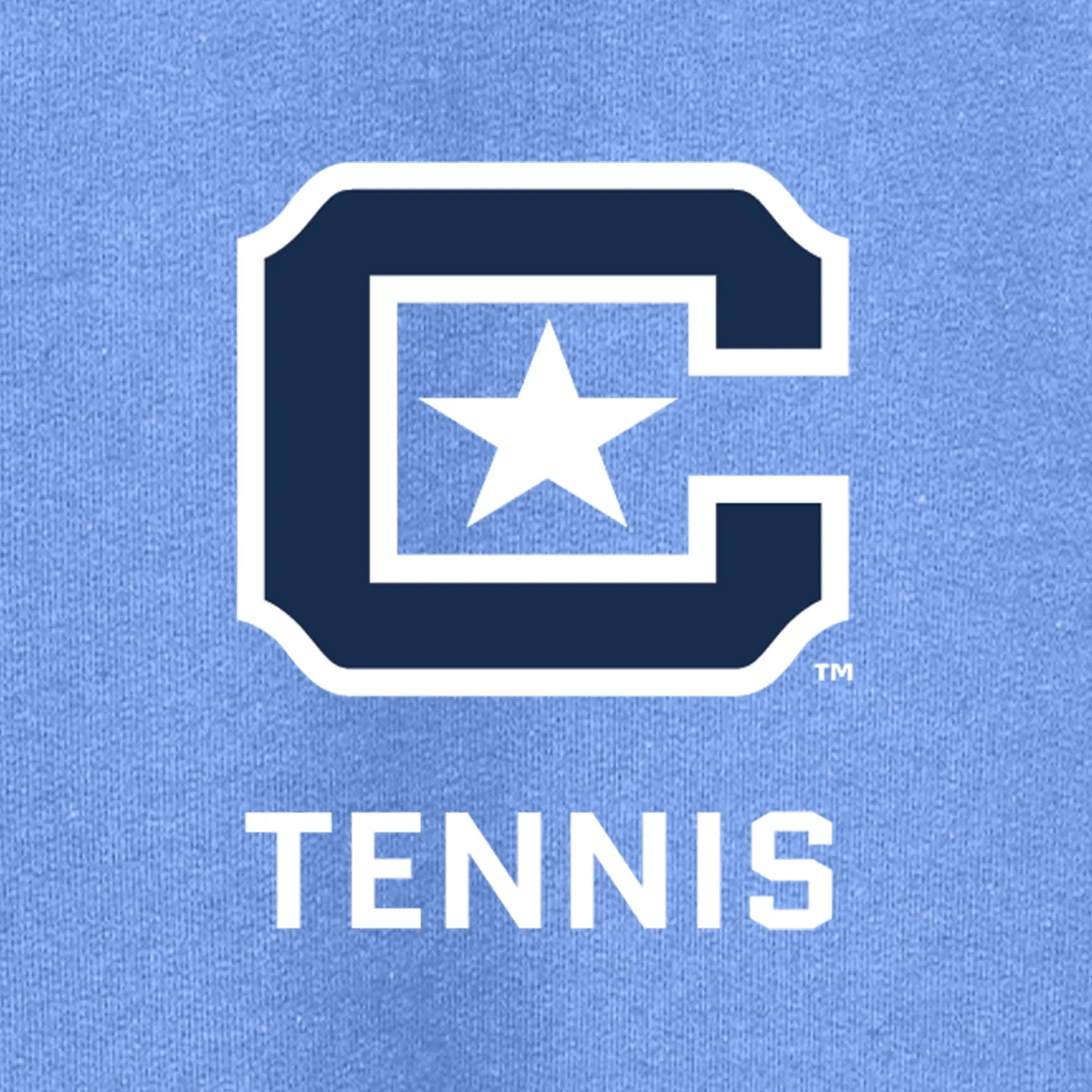 The Citadel Block C Star logo, Sports - Tennis,  Heavy Blend™ Hooded Unisex Sweatshirt